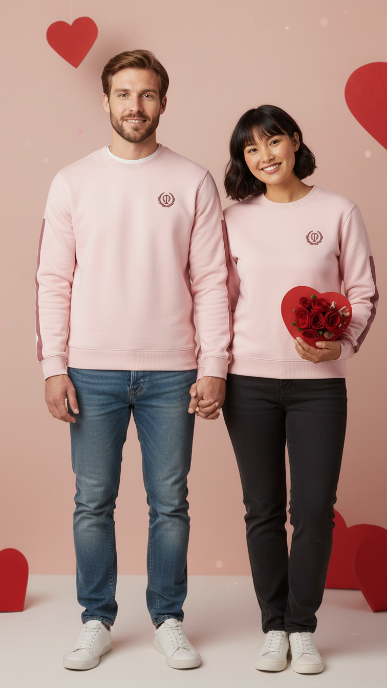 Couple Sweatshirt Set