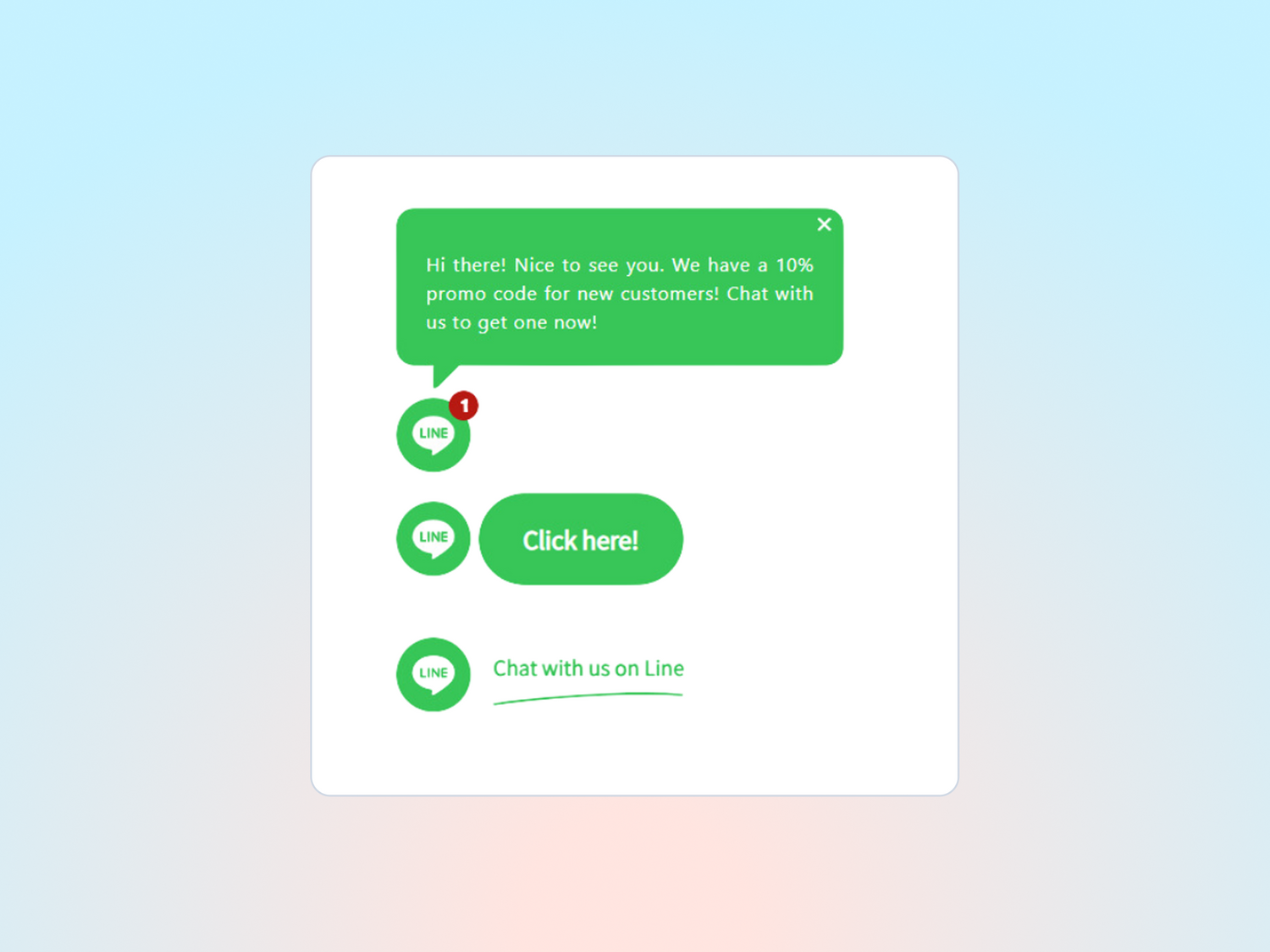 Line Button