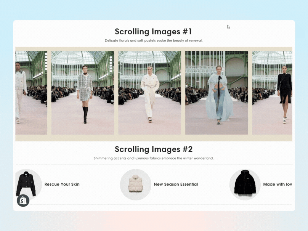 Scrolling Image